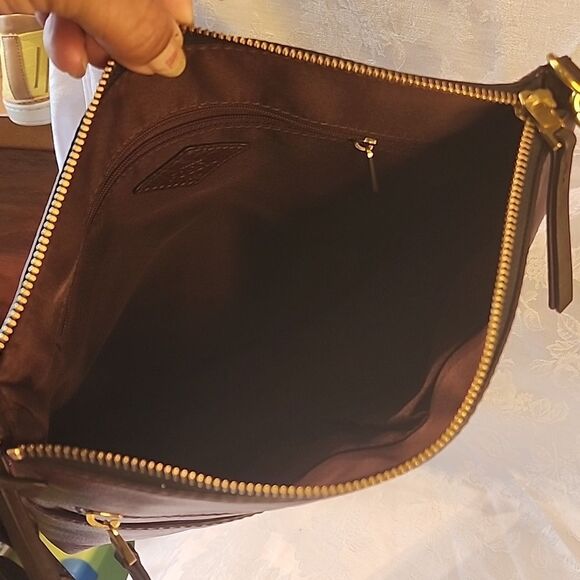 Fossil Brown Crossbody Bag - Picture 5 of 6